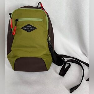 Sherpani Green and Brown Women’s Backpack